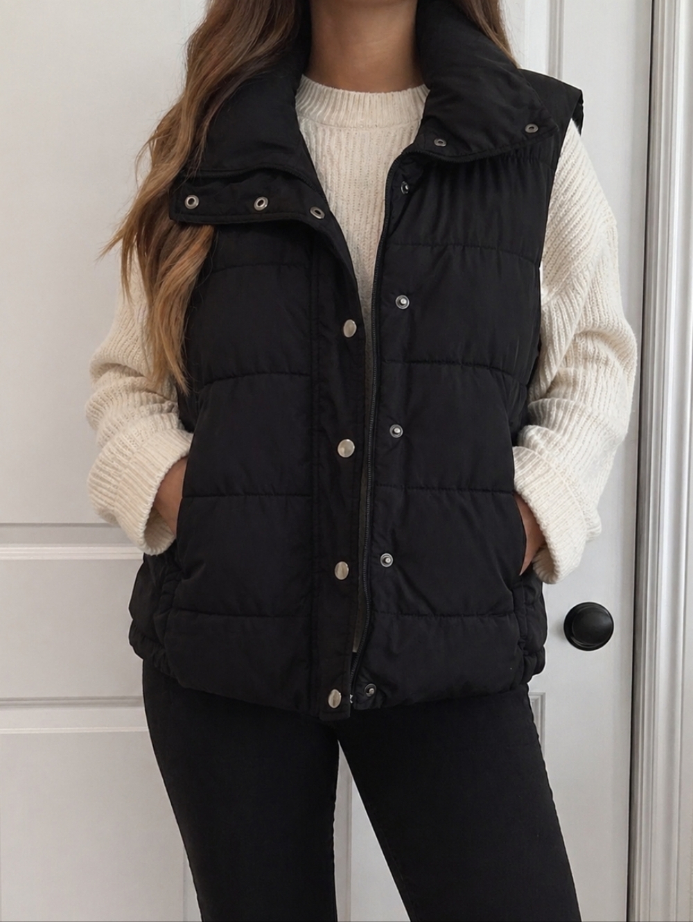 Old Navy Black Sherpa Fleece Jacket